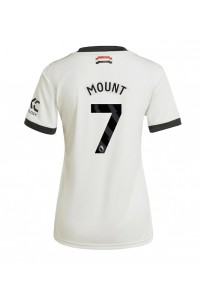 Manchester United Mason Mount #7 Fotballdrakt Tredje Klær Dame 2024-25 Korte ermer